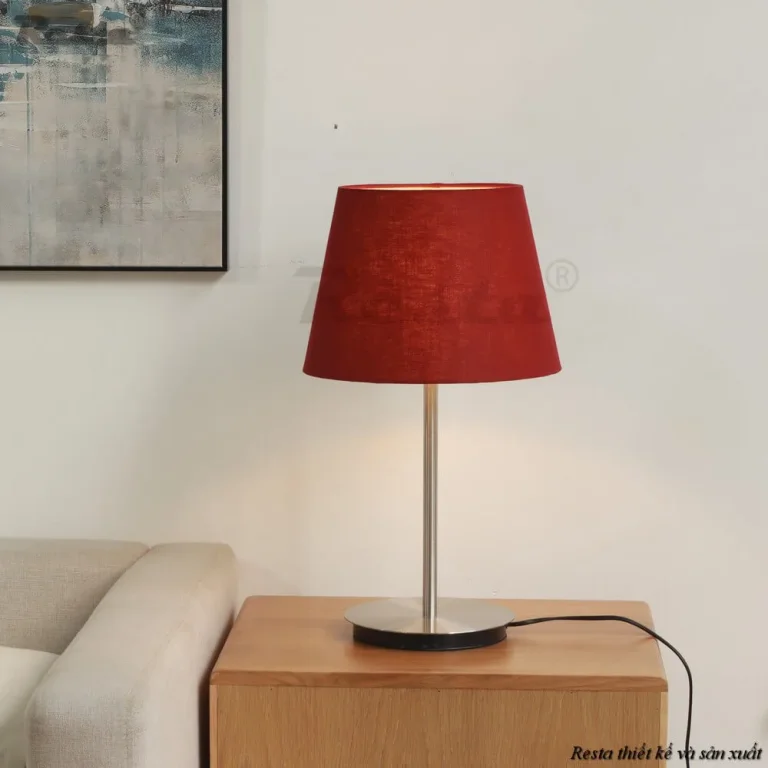 Đèn bàn Resta 14 - Màu đỏ — Ảnh 6