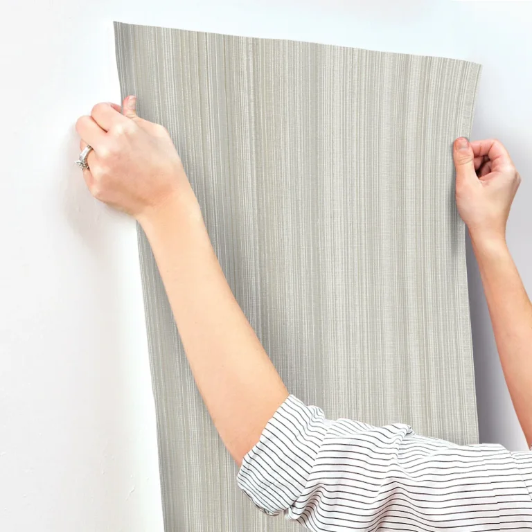 Elan Ombre Stripe Wallpaper - Grey — Ảnh 3
