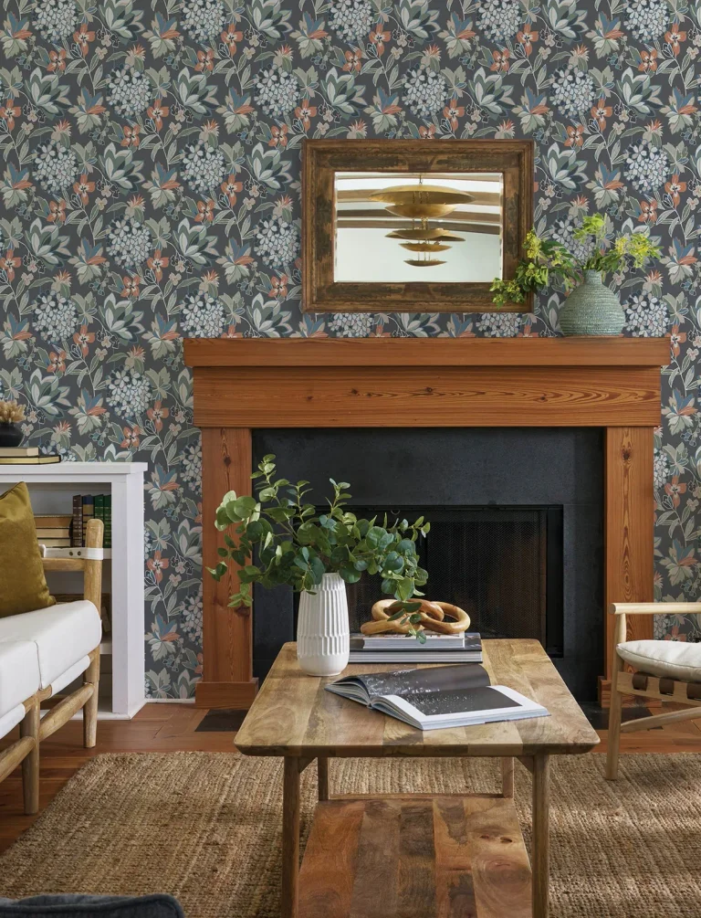 Valdivian Floral Wallpaper - Moss — Ảnh 5