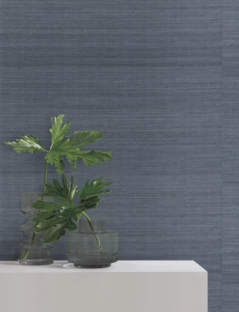Ronald Redding Horizon Abaca Wallpaper - Indigo — Ảnh 4