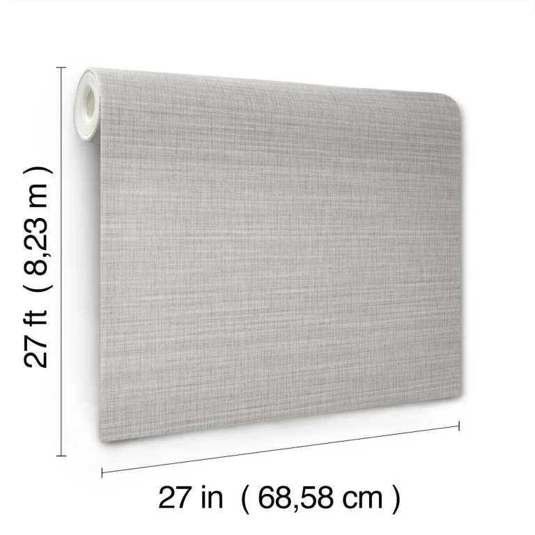 Down To Earth Striated Wallpaper - Light Grey — Ảnh 2