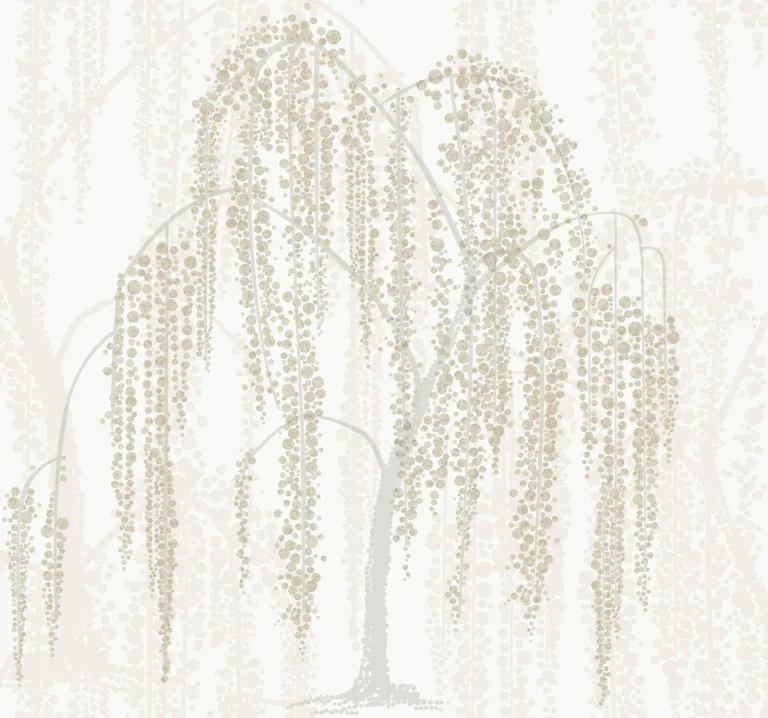 Candice Olson Willow Glow Wallpaper - Cream — Ảnh 2
