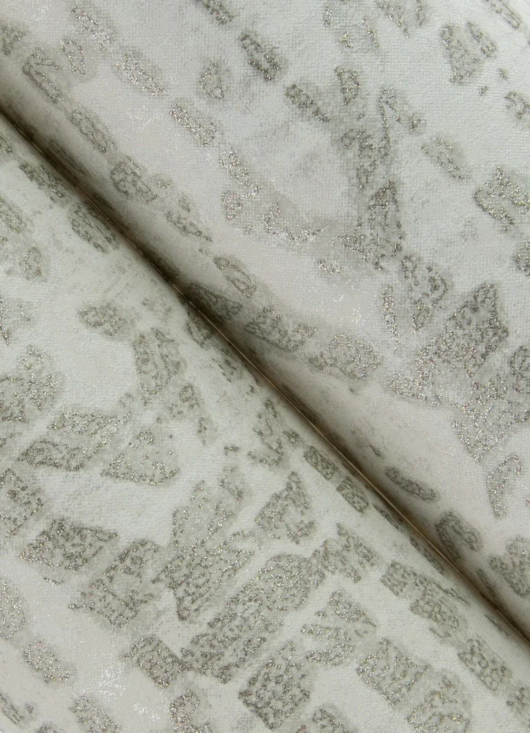 Helene Glitter Geometric Wallpaper - Silver — Ảnh 3