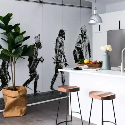 Street Art Evolution - Wall Mural 5100 - 8 Panel - 384cm x 260cm