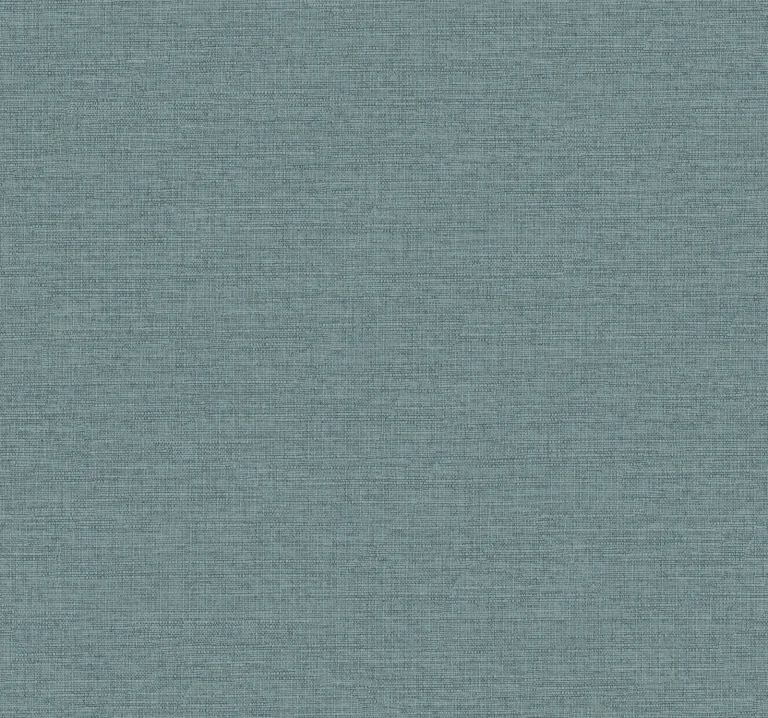 Terrene Faux Linen Wallpaper - Teal — Ảnh 6
