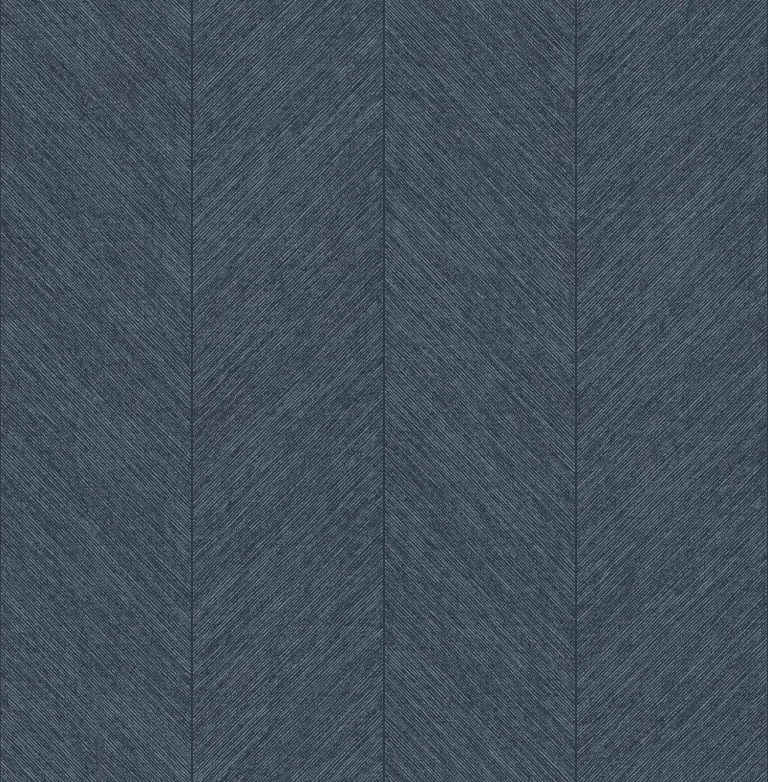Kallam Chevron Wallpaper - Indigo — Ảnh 5