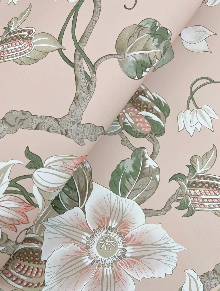 Ronald Redding Marguerite Vine Wallpaper - Blush — Ảnh 7