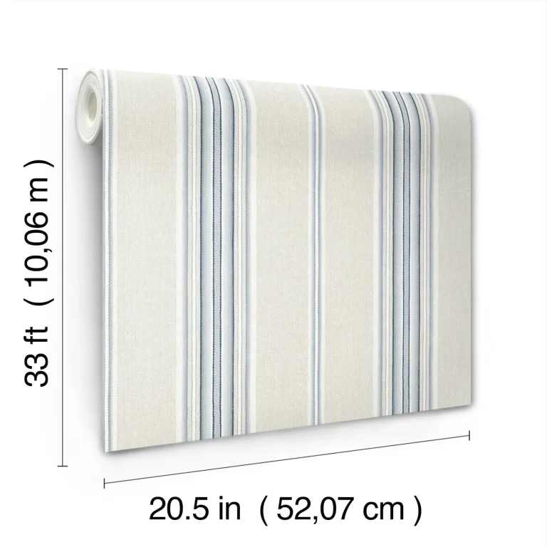 Chesapeake Calvados Wallpaper - Blue — Image 2
