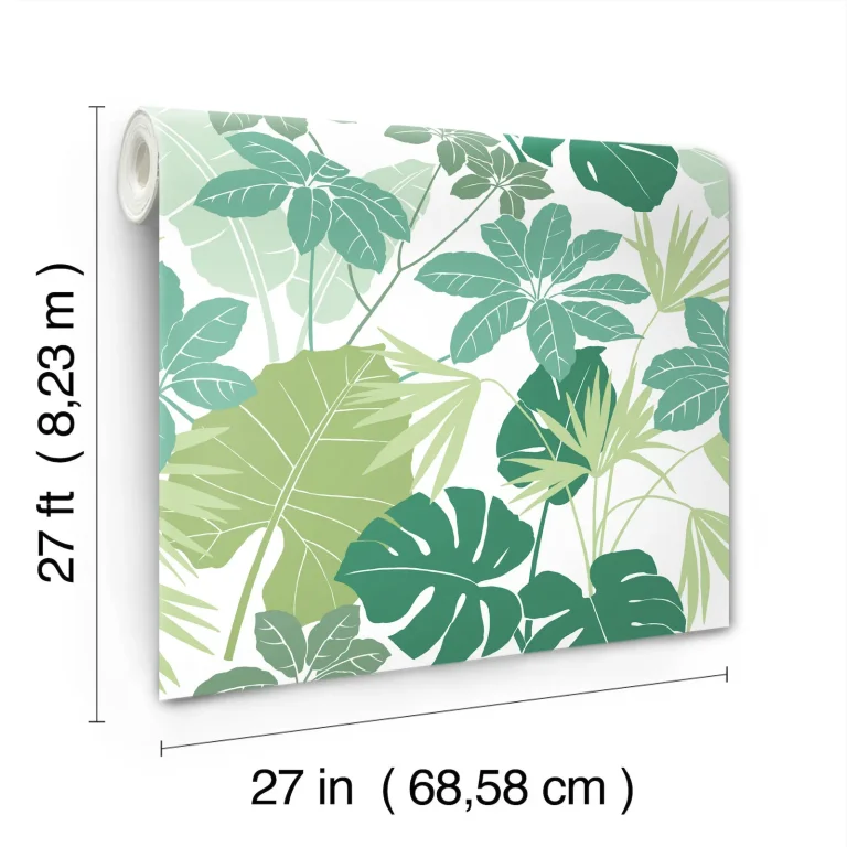 Medellin Rainforest Floor Wallpaper - Green — Ảnh 4