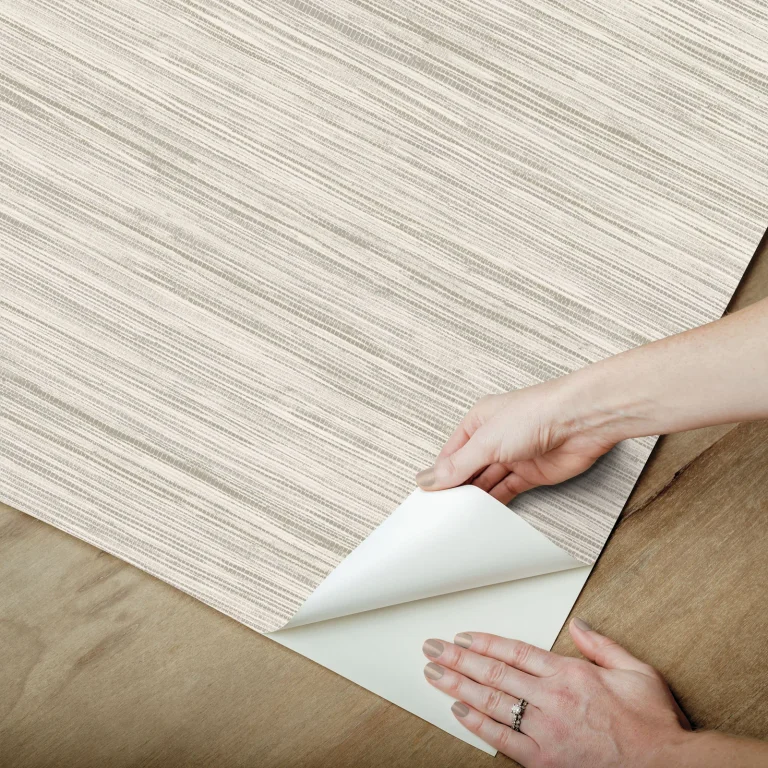 Bahia Grass Peel and Stick Wallpaper - Off-White — Ảnh 8
