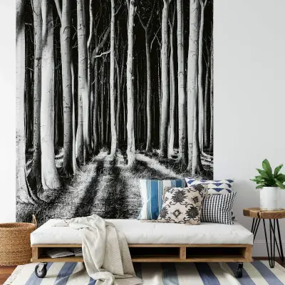 Ghost Forest - Wall Mural 5106 - 4 Panel - 192cm x 260cm
