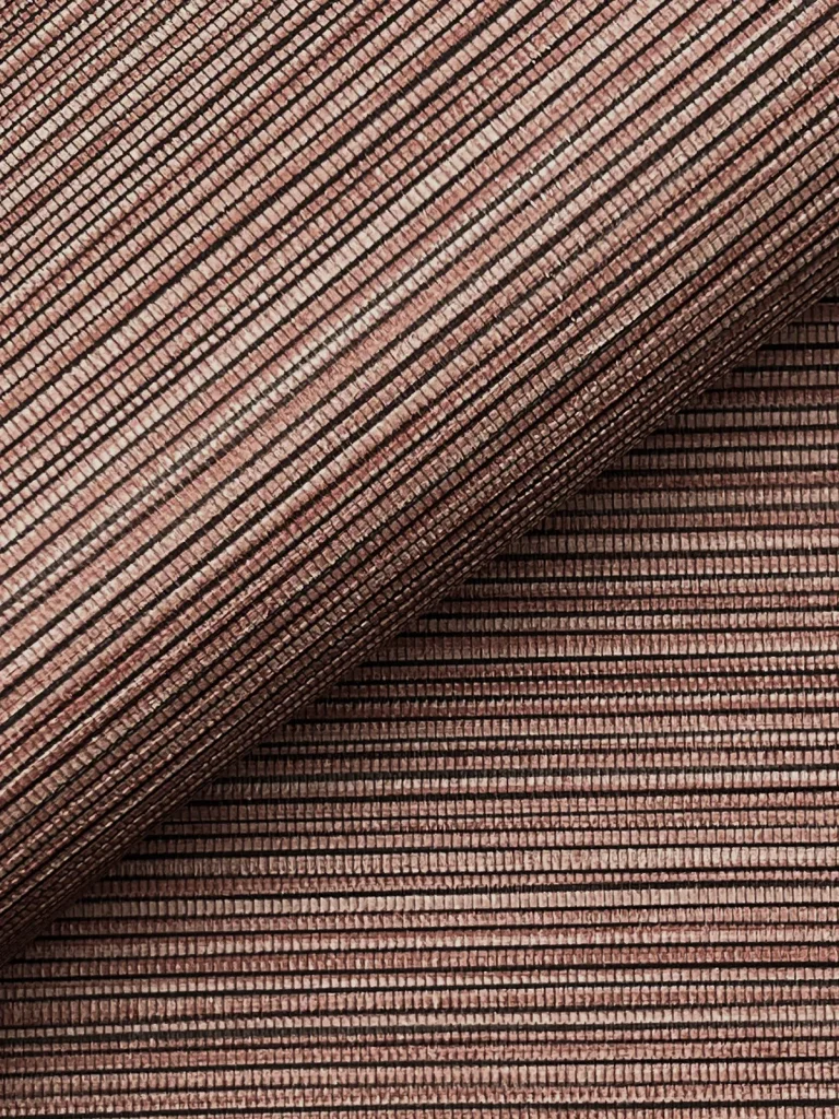 Lorn Faux Grasscloth Wallpaper - Red — Ảnh 4