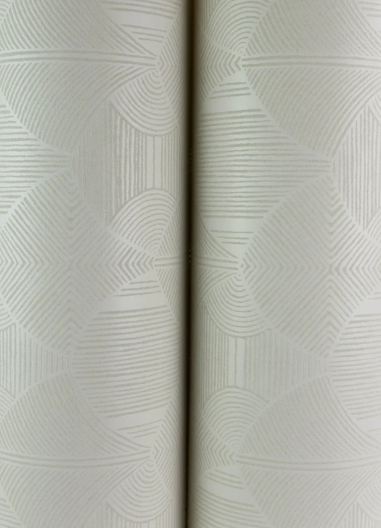 Meyberg Geometric Wallpaper - Ivory — Ảnh 7