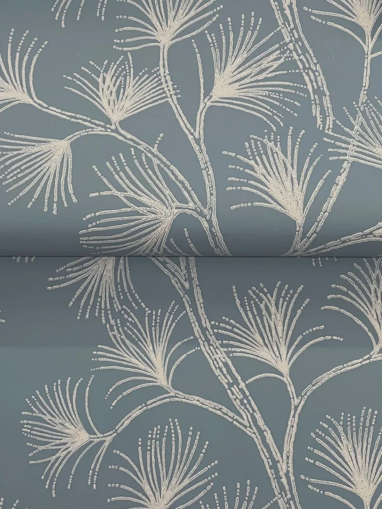 Kismine Botanical Trail Wallpaper - Slate — Ảnh 3