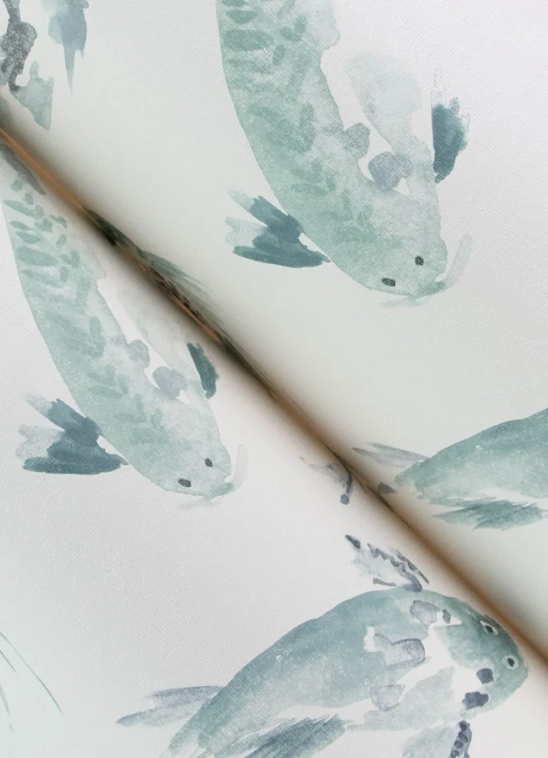 Koi Wallpaper - Seafoam — Ảnh 2