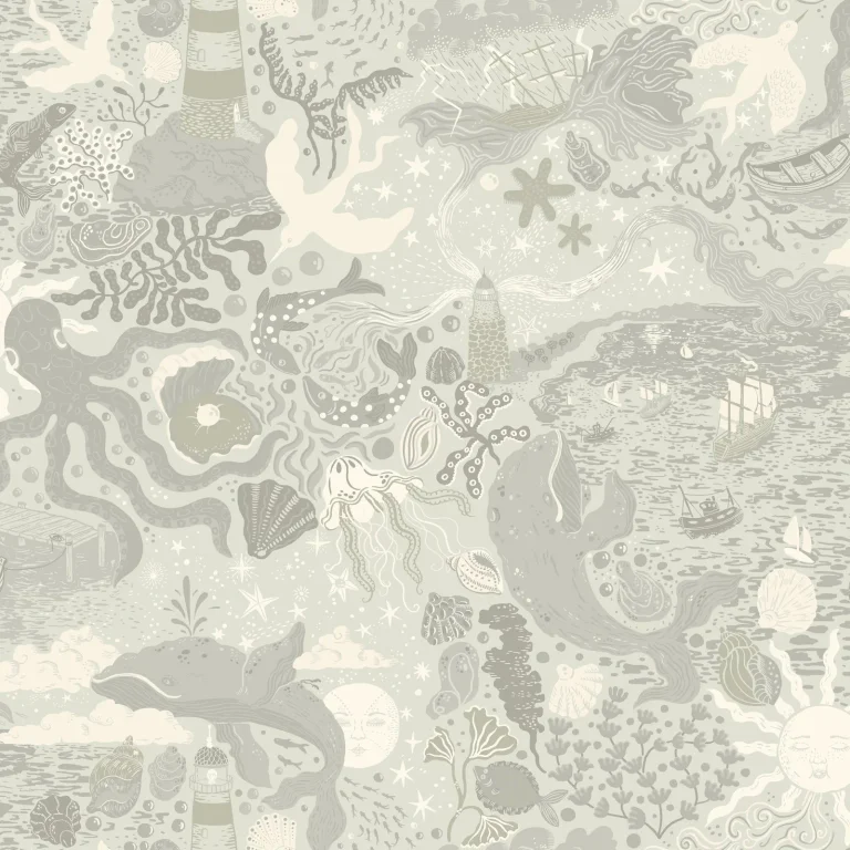Havet Wallpaper - Light Blue — Ảnh 2
