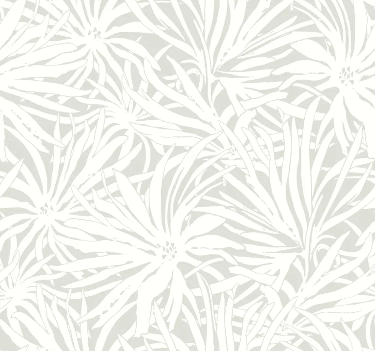 Floral Canopy Wallpaper - Grey — Ảnh 5
