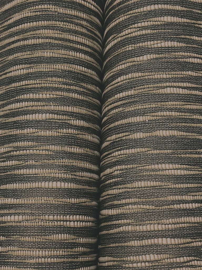 Ronald Redding Lotus Weave Wallpaper - Charcoal — Ảnh 2