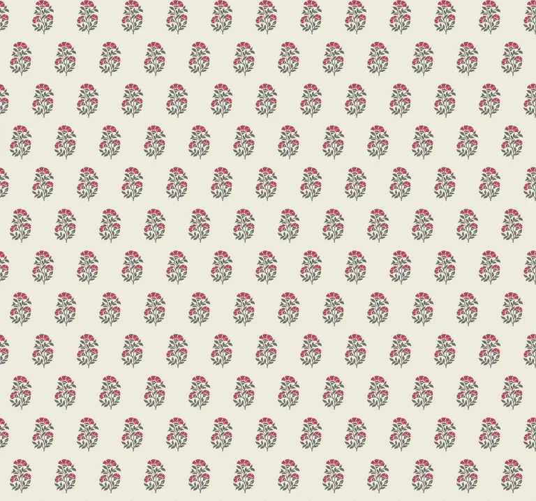 Sylvie Floral Wallpaper - Ruby — Ảnh 2