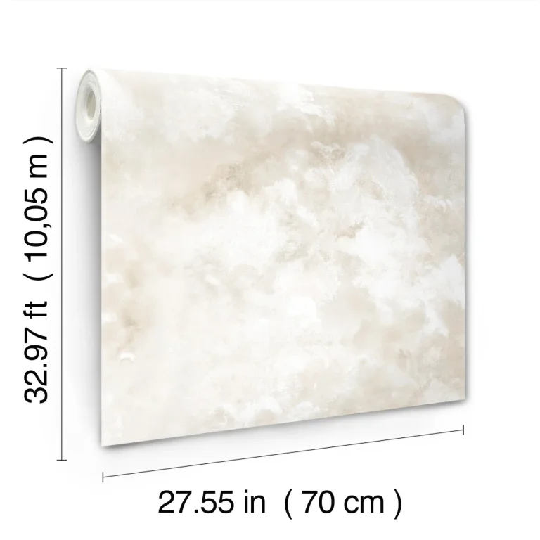 Aria Abstract Wallpaper - Neutral — Image 4