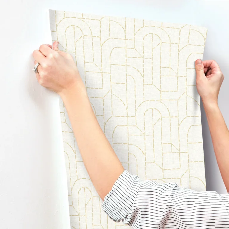 Integrity Arched Outlines Wallpaper - Yellow — Ảnh 3