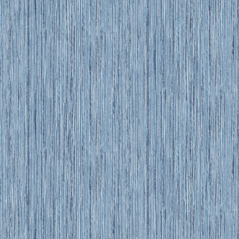 Justina Faux Grasscloth Wallpaper - Indigo — Ảnh 3