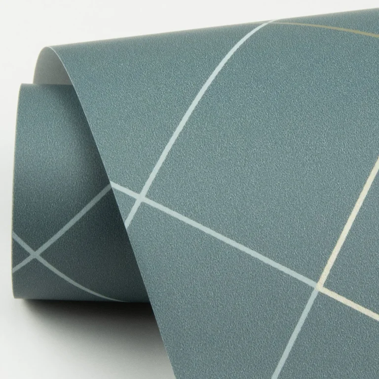 Ballard Geometric Wallpaper - Teal — Ảnh 2