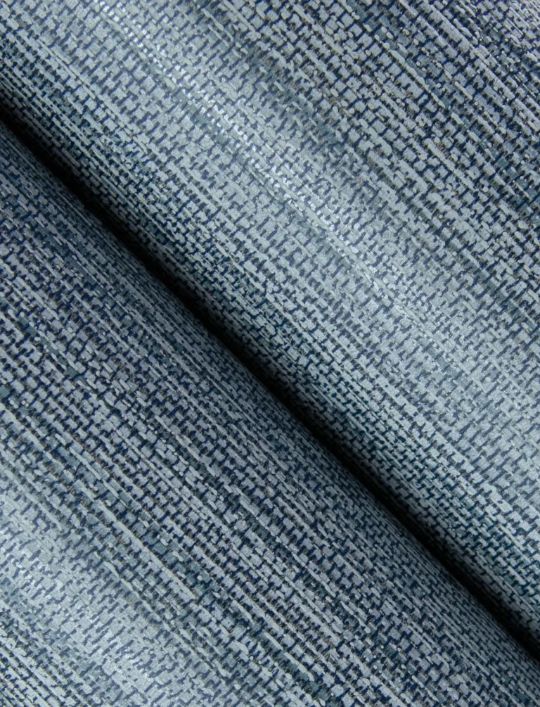 Sheehan Faux Grasscloth Wallpaper - Denim — Ảnh 5