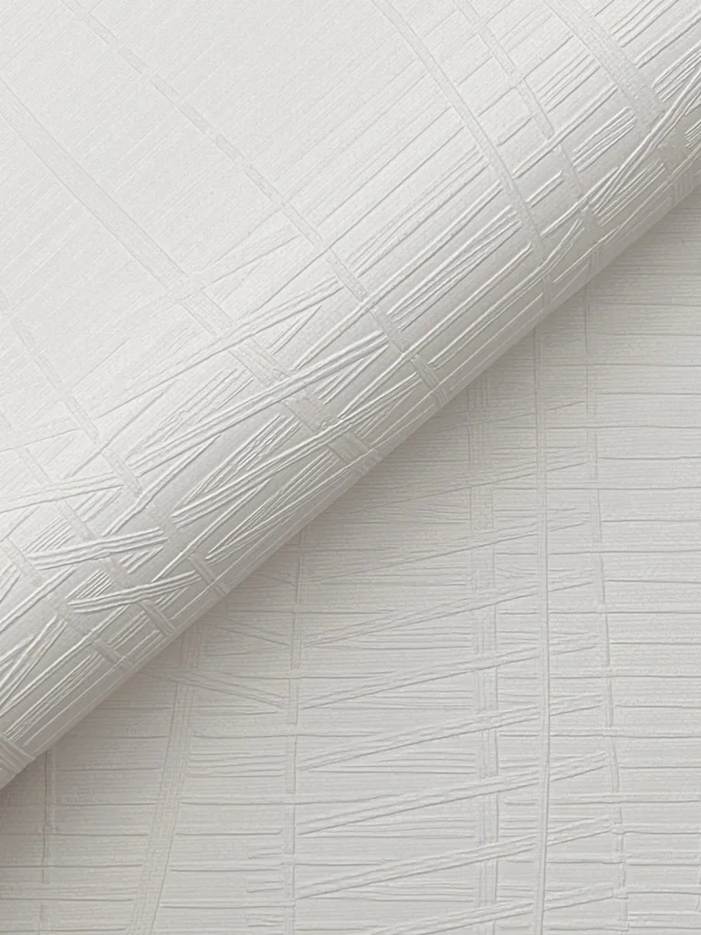Amir Embossed Wallpaper - White — Image 4