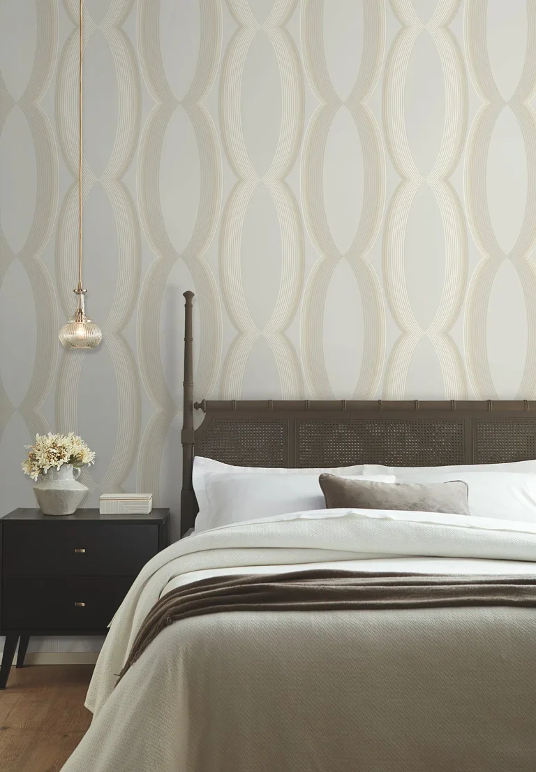 Candice Olson Progression Ogee Wallpaper - Blonde — Ảnh 6