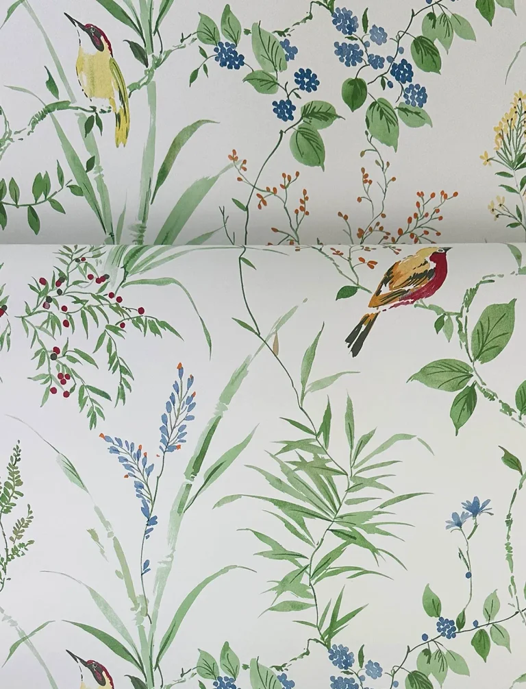 Chesapeake Imperial Garden Botanical Wallpaper - Green — Ảnh 7