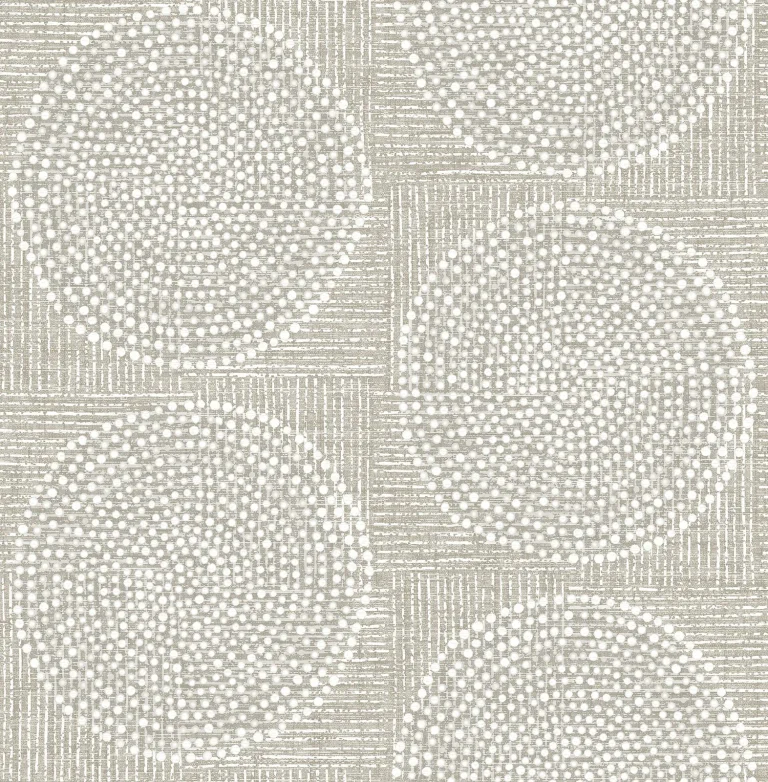 Salma Medallion Wallpaper - Beige