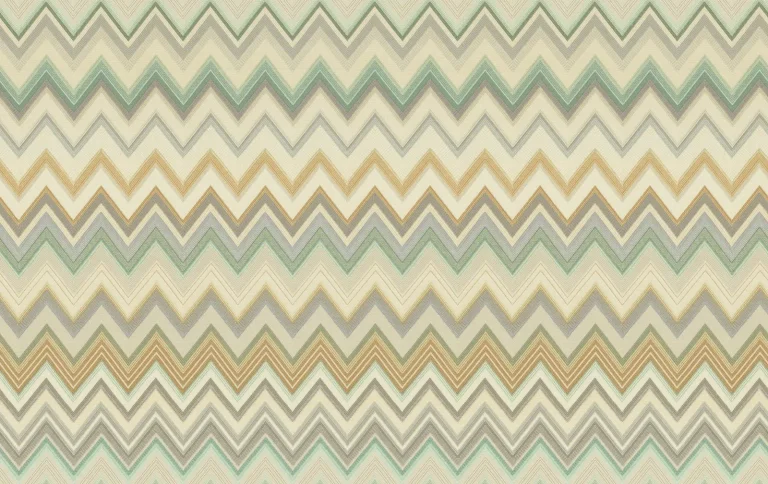 Happy Zigzag Wallpaper - Green — Ảnh 5