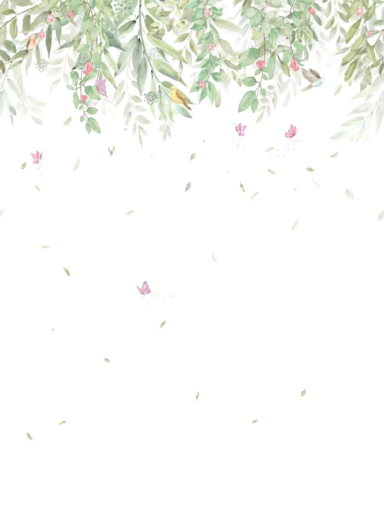 Cute Walls - Hanging Garden Gems Mural 6130-1 — Image 2