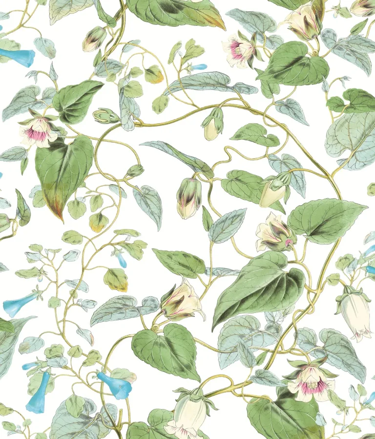 Moon Flower Wallpaper - White — Ảnh 6