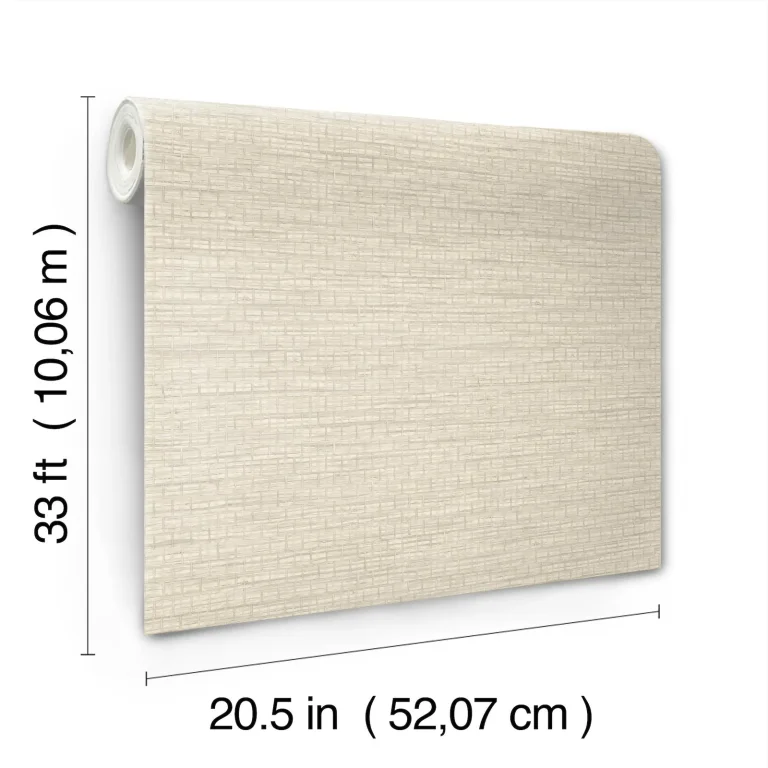 Chesapeake Plaited Grass Wallpaper - Light Grey — Ảnh 7