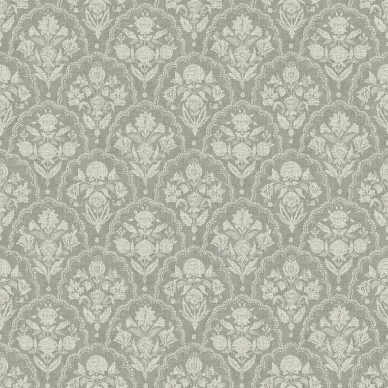 Frances Fishscale Wallpaper - Moss — Image 5