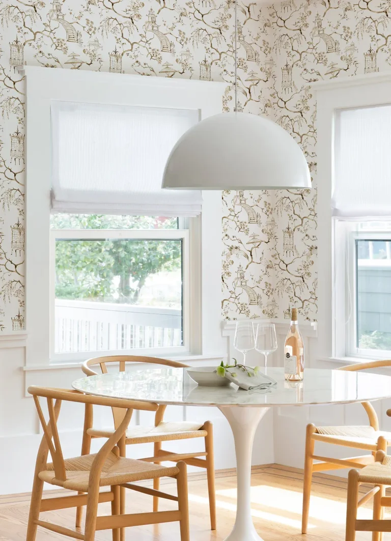 Serena Chinoiserie Wallpaper - Coffee — Ảnh 2