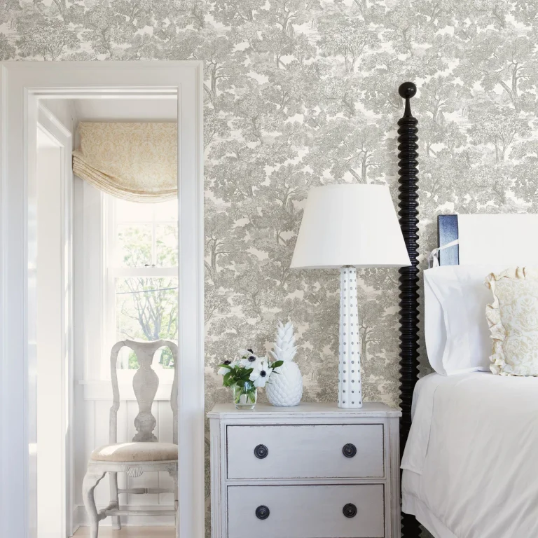 Chesapeake Spinney Wallpaper - Grey — Ảnh 2