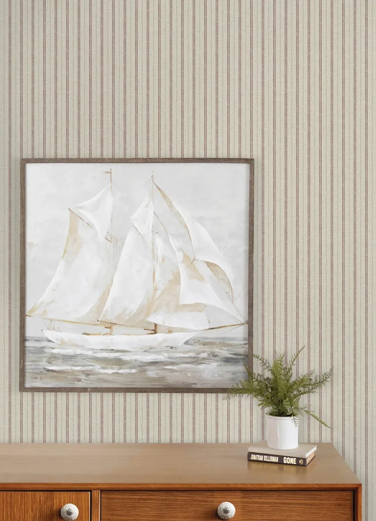 Chesapeake Harville Wallpaper - Maroon — Ảnh 3