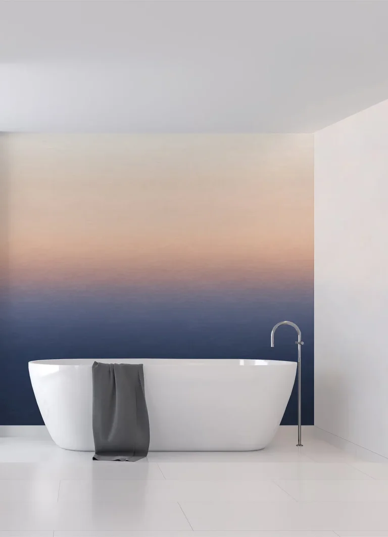 Sunrise Ombre Wall Mural - Orange — Image 4