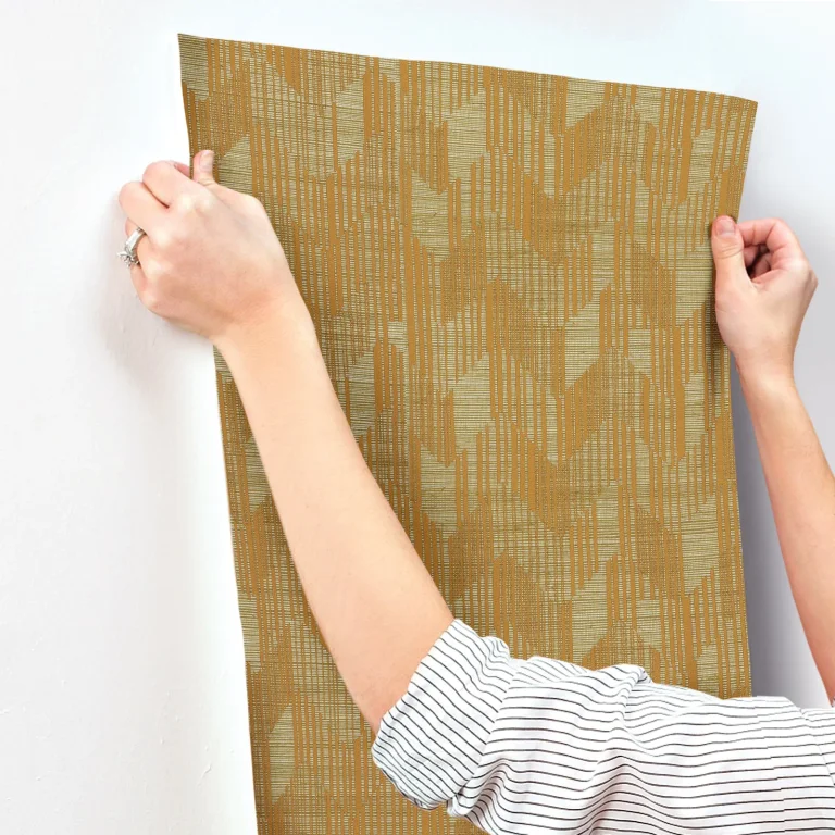Birch Wallpaper - Gold — Image 3