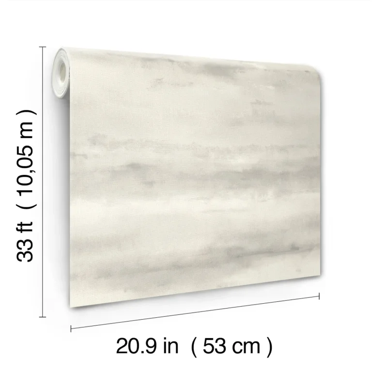Ayla Abstract Stripe Wallpaper - Grey — Ảnh 3