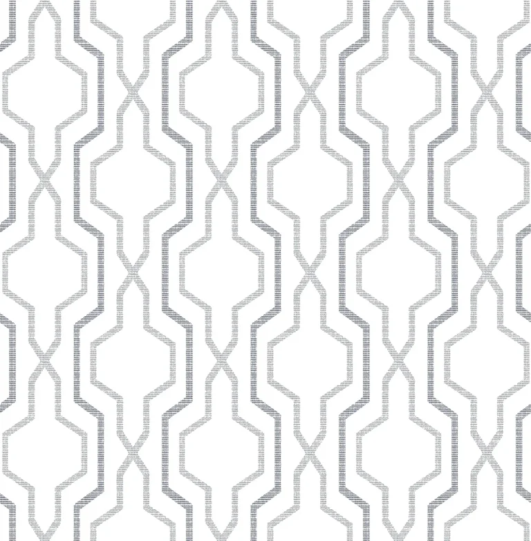 Rion Trellis Wallpaper - Grey — Image 4
