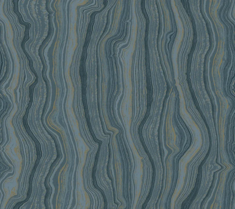 Candice Olson Mineral Shimmer Wallpaper - Denim & Gold — Ảnh 4