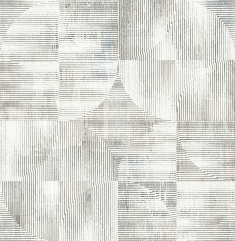 Woodbine Abstract Geometric Wallpaper - Neutral — Ảnh 2