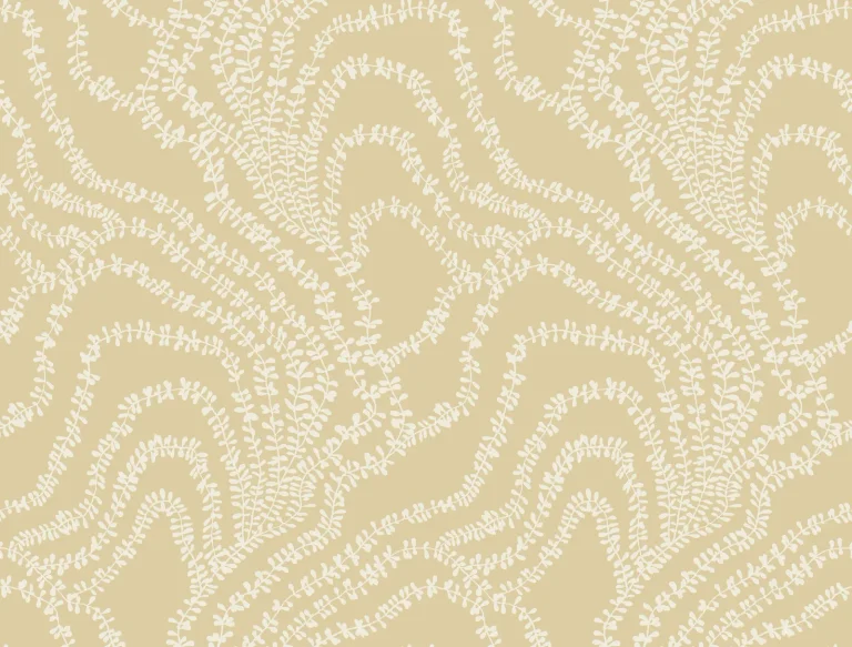 Ronald Redding String of Pearls Vine Wallpaper - Butter — Ảnh 5