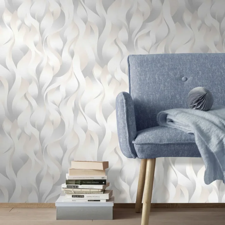 Elle Decoration 2 - 10204-14 Water - Grey & Cream — Ảnh 2