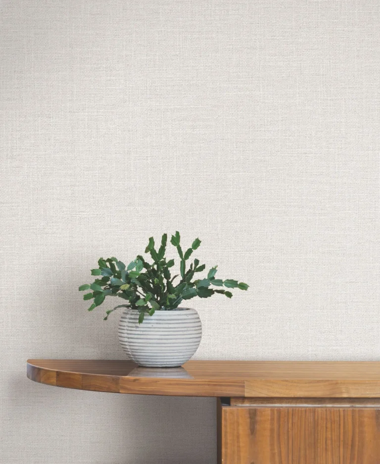 Loom Wallpaper - White — Ảnh 4