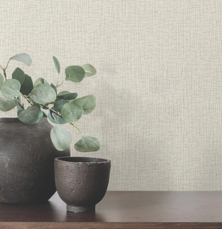 Aden Linear Abstract Wallpaper - Beige — Ảnh 2